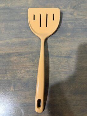 Vintage Ekco Melamine Slotted Spatula Kitchen Utensil